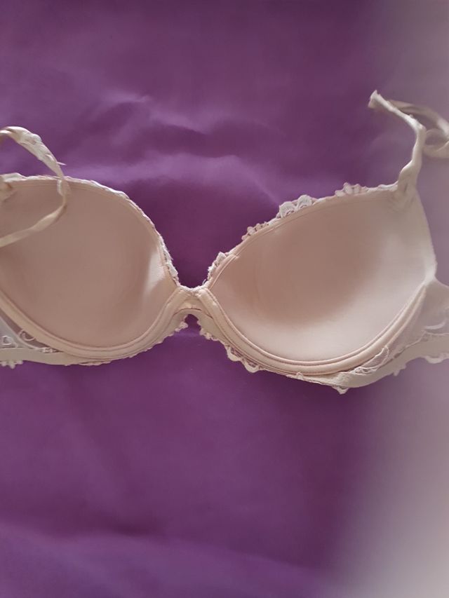 Sujetador beige encaje
