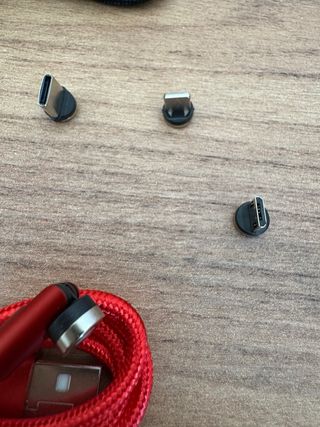 2 cavi testina magnetica type-c usb lightning