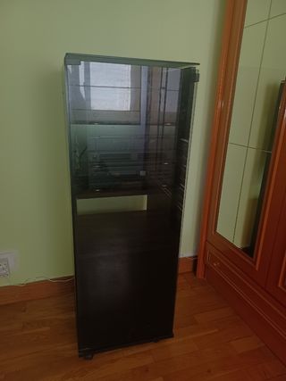 Cadena Nevir - Mueble Negro 40x40x112cm