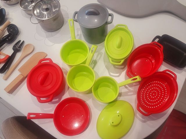 Menaje cocina juguete niños