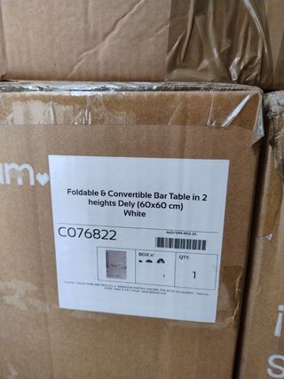 Mesas plegables Skalum - Blancas