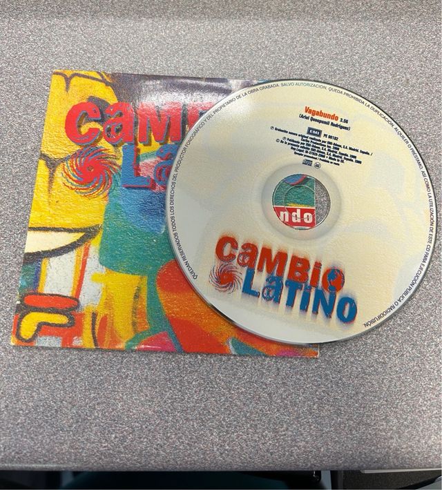 CD Cambio Latino - Vagabundo
