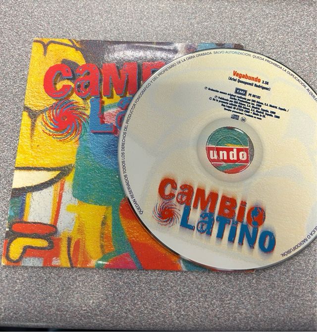 CD Cambio Latino - Vagabundo