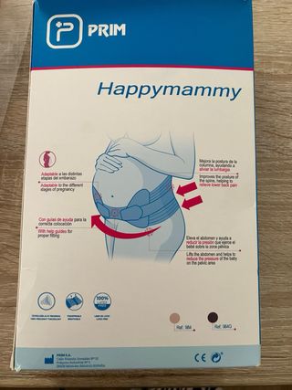 Faja Embarazo Happymamy. Alivia dolor de espalda