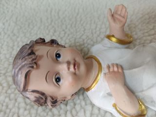 Oferta niño Jesús pesebre resina