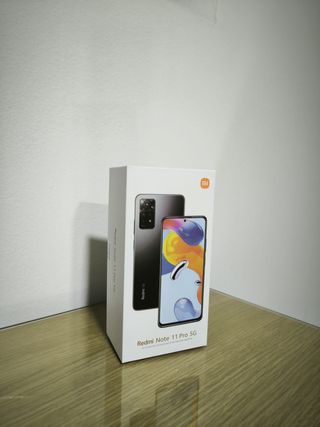 Caja y Funda Xiaomi Redmi Note 11 Pro 5G (NO movil