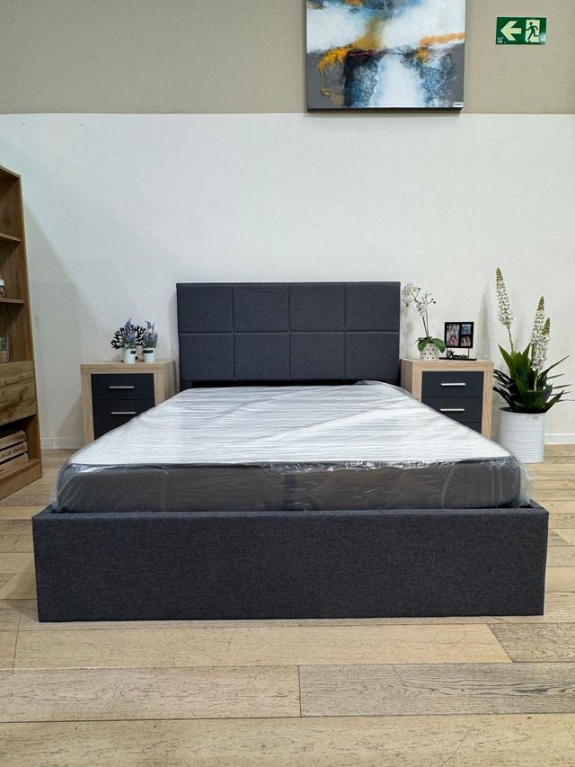 CAMA CANAPÉ 135/150cm - Gris
