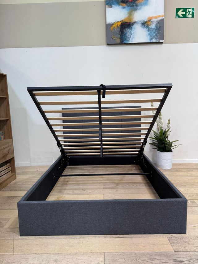 CAMA CANAPÉ 135/150cm - Gris