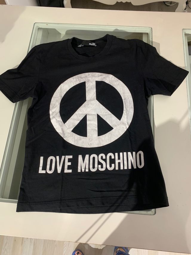 Camiseta Love Moschino negra - Talla M