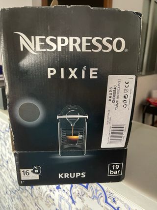 Cafetera Nespresso Pixie 19 bar