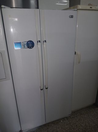 Nevera LG Side by Side Blanca