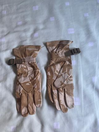 Guantes camuflaje desierto