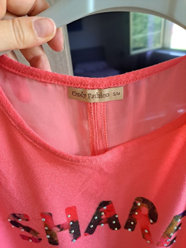 Canotta Only Fashion rosa taglia S/M