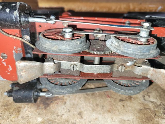 Tren antiguo marca José funciona