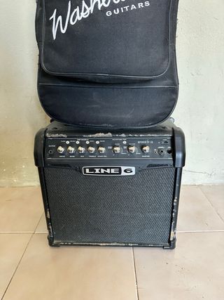 Guitarra Washburn + Amplificador line6