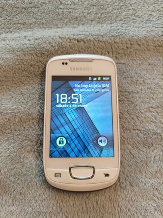 Samsung Galaxy Mini S5570 – Blanco – Funcionando