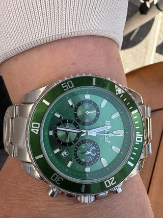 Reloj WISHDOIT acero inoxidable verde