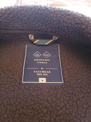 Chaleco polar verde oliva