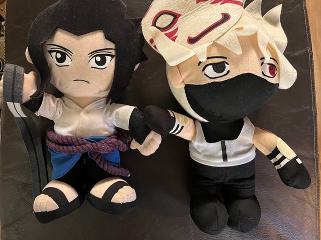 Peluches Naruto & Kakashi