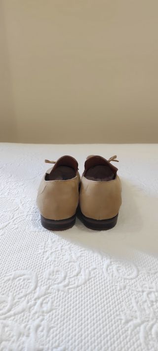 MOCASINES DE ANTE CAMEL