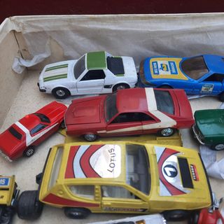 LOTE COCHES JUGUETE CORGI PILEN GISVAL ETC