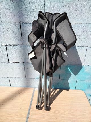 Silla Camping Eurohike Gris