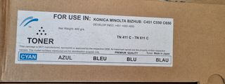 Tóner Cyan Konica Minolta Bizhub C451 C550 y C650