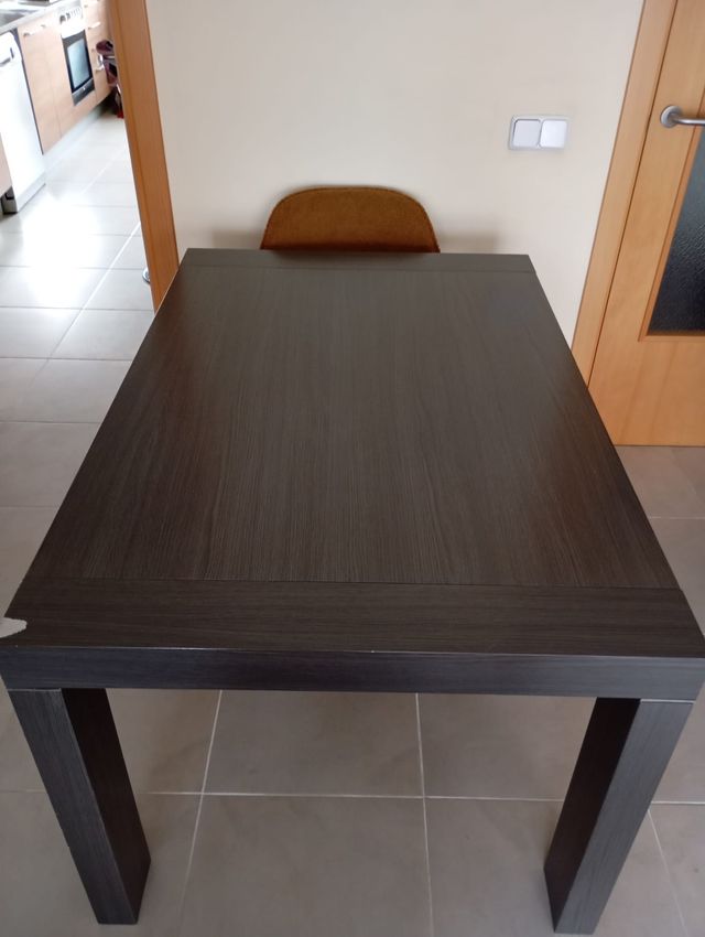 Mesa comedor extensible 4-6 personas