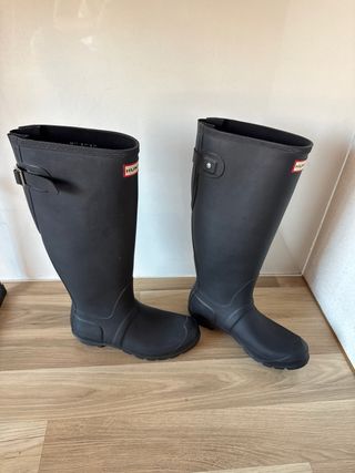 Botas Hunter negras altas