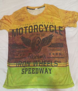 Camiseta Motocicleta Vintage