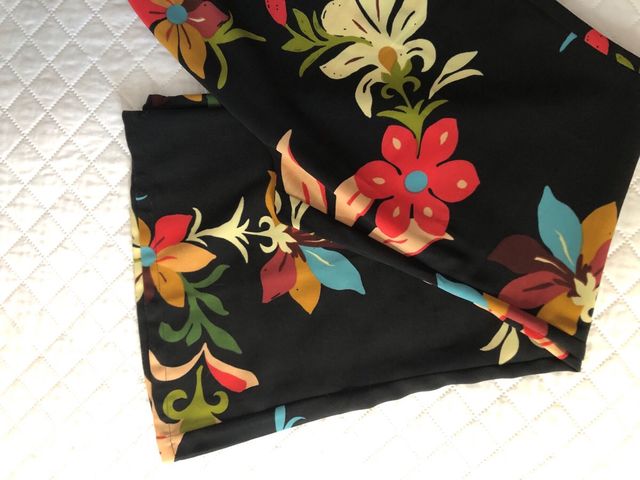 Pantalones estampados florales