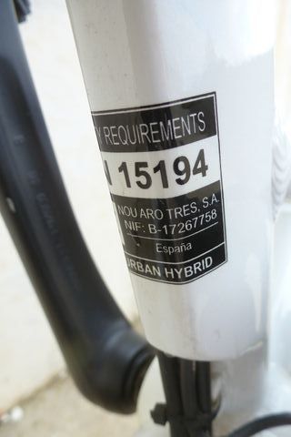 Bicicleta Eléctrica Mujer Paseo Urban Hybrid