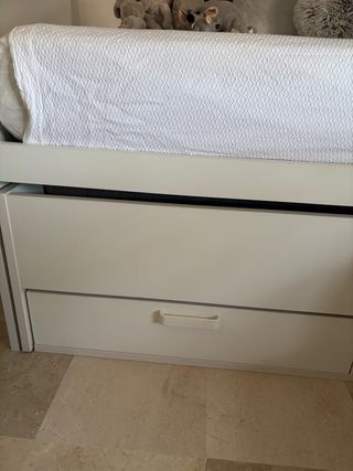 Cama y colchón Pikolin, con nido oculto Noel.