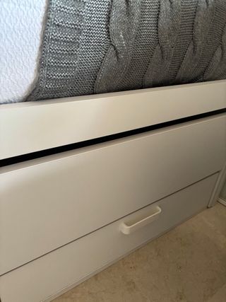 Cama y colchón Pikolin, con nido oculto Noel.