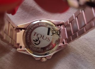 Reloj Tous aluminio rosa. Sin pila
