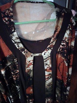 Jersey estampado multicolor