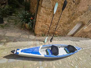 Kayak inflable doble