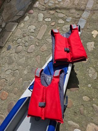 Kayak inflable doble