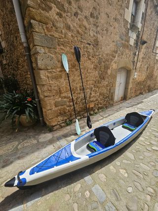 Kayak inflable doble
