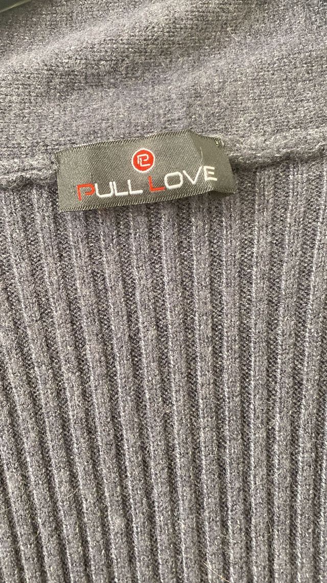 Cardigan PULL LOVE grigio