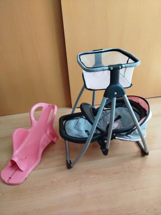 Hamaca bebé baño + Hamaca juguete