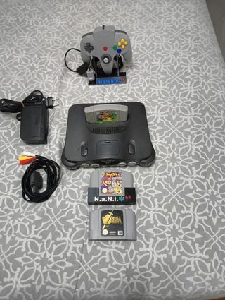 Nintendo 64. Smash Bros, Zelda y Mario