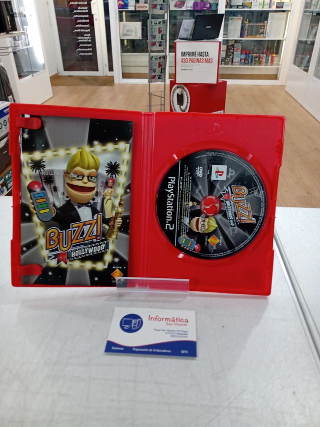 Videojuego Buzz! Hollywood