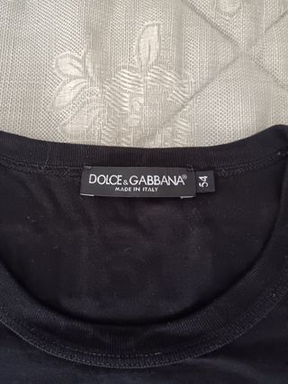 Maglia T-shirt dolce e gabbana originale taglia 54