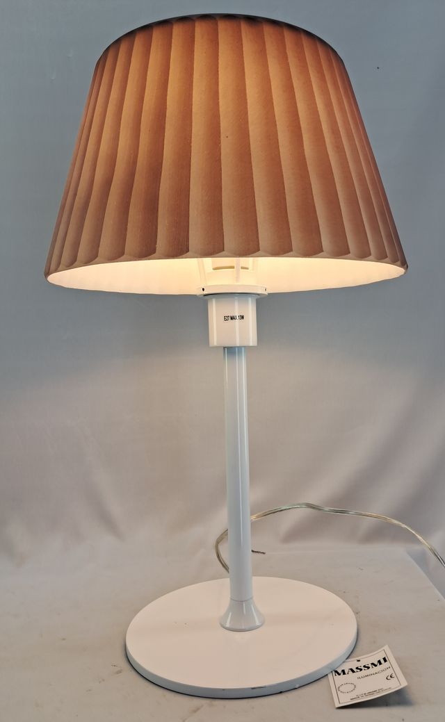 LÁMPARA MESA VINTAGE - CRISTAL ITALIANO TRIPLEX