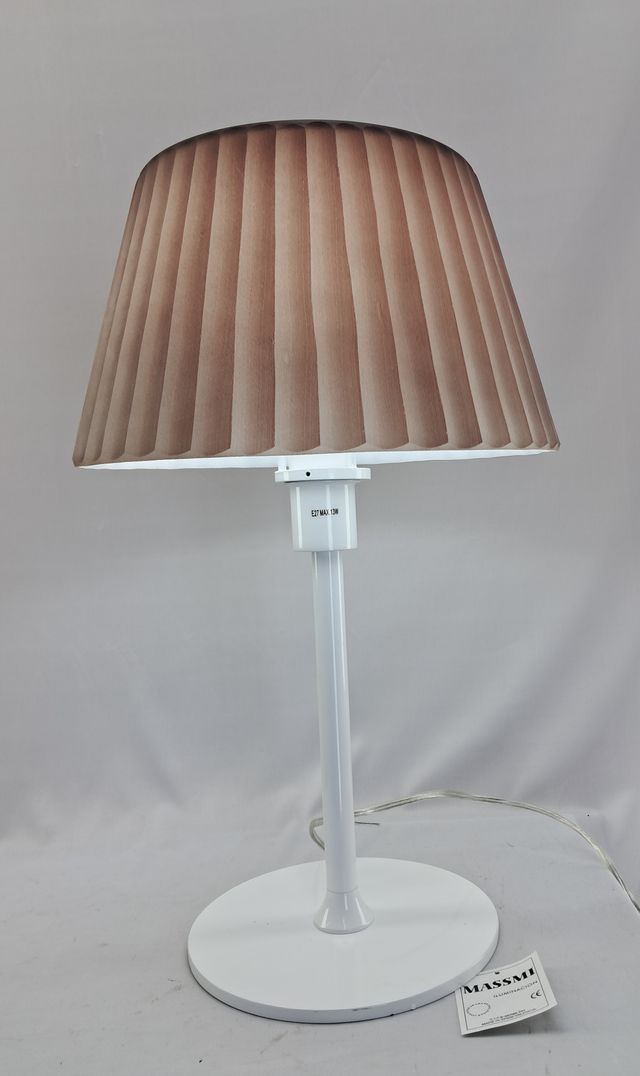 LÁMPARA MESA VINTAGE - CRISTAL ITALIANO TRIPLEX