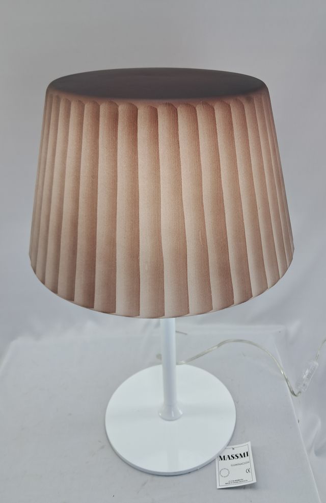 LÁMPARA MESA VINTAGE - CRISTAL ITALIANO TRIPLEX