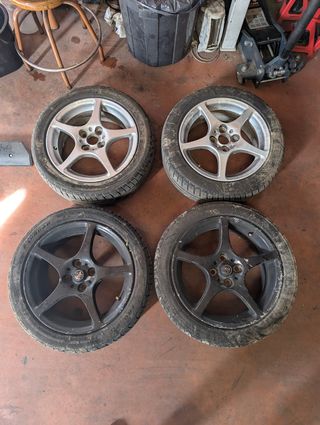 2 Llantas traseras 16*7' Toyota MR2