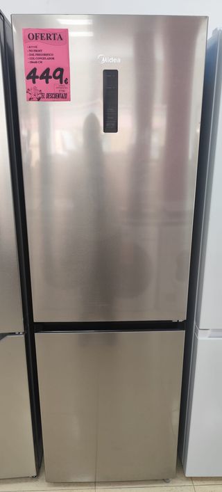 FRIGORIFICO MIDEA 186x60CM, NO FROST, CLASE C