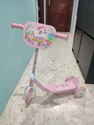 Patinete infantil Unicornio